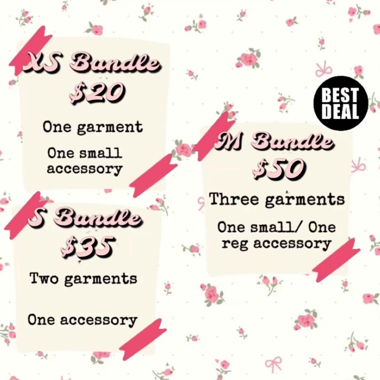 ‧̍̊·̊‧̥°̩̥˚̩̩̥͙°̩̥‧̥·̊‧̍̊ ♡ coquette/rococo/blokette style bundles♡... Depop