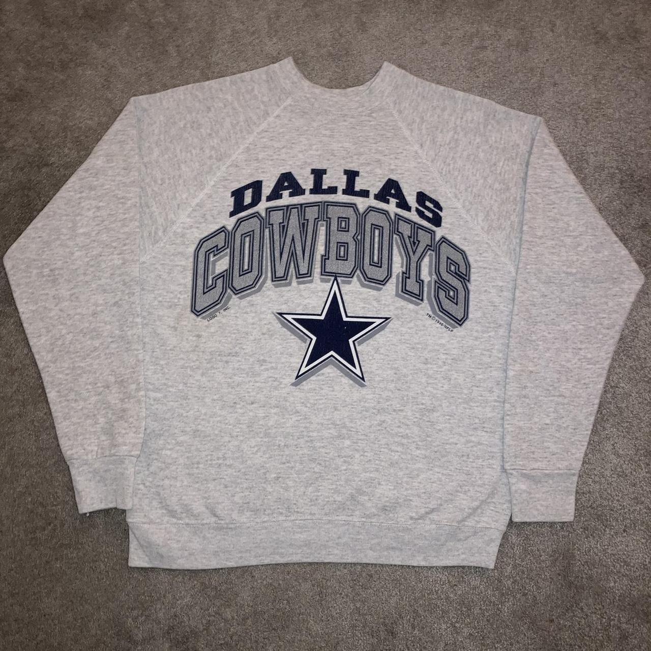 1990 Logo 7 Dallas Cowboys crewneck. 🏈 size medium... - Depop