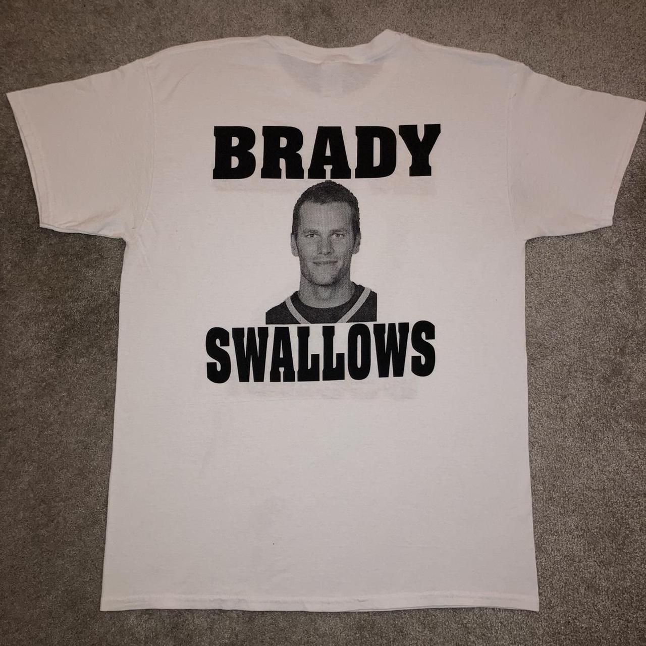 Funny New England Patriots Sucks Tom Brady Swallows - Depop