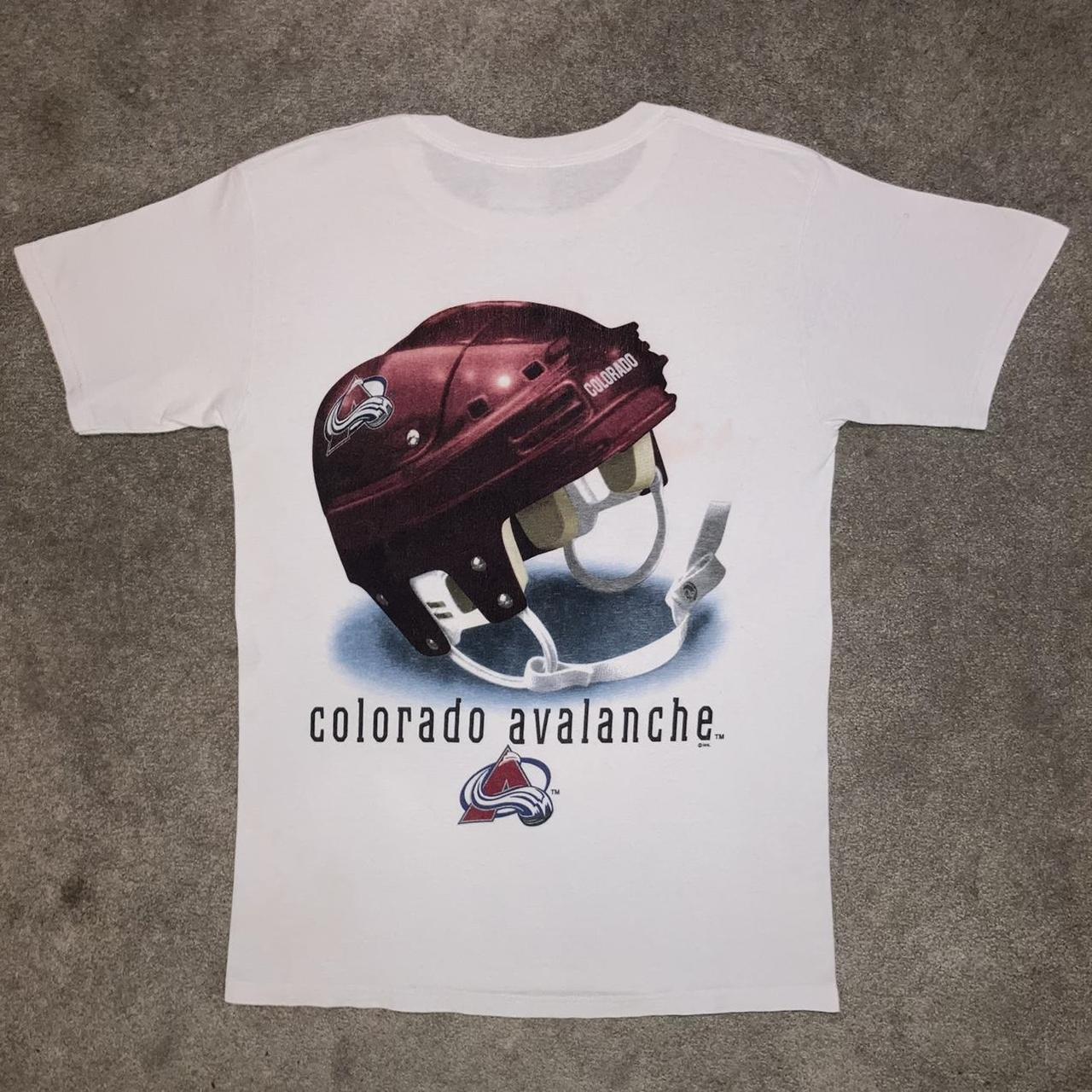 Vintage Colorado Avalanche Hockey Jersey - Tag Size: - Depop