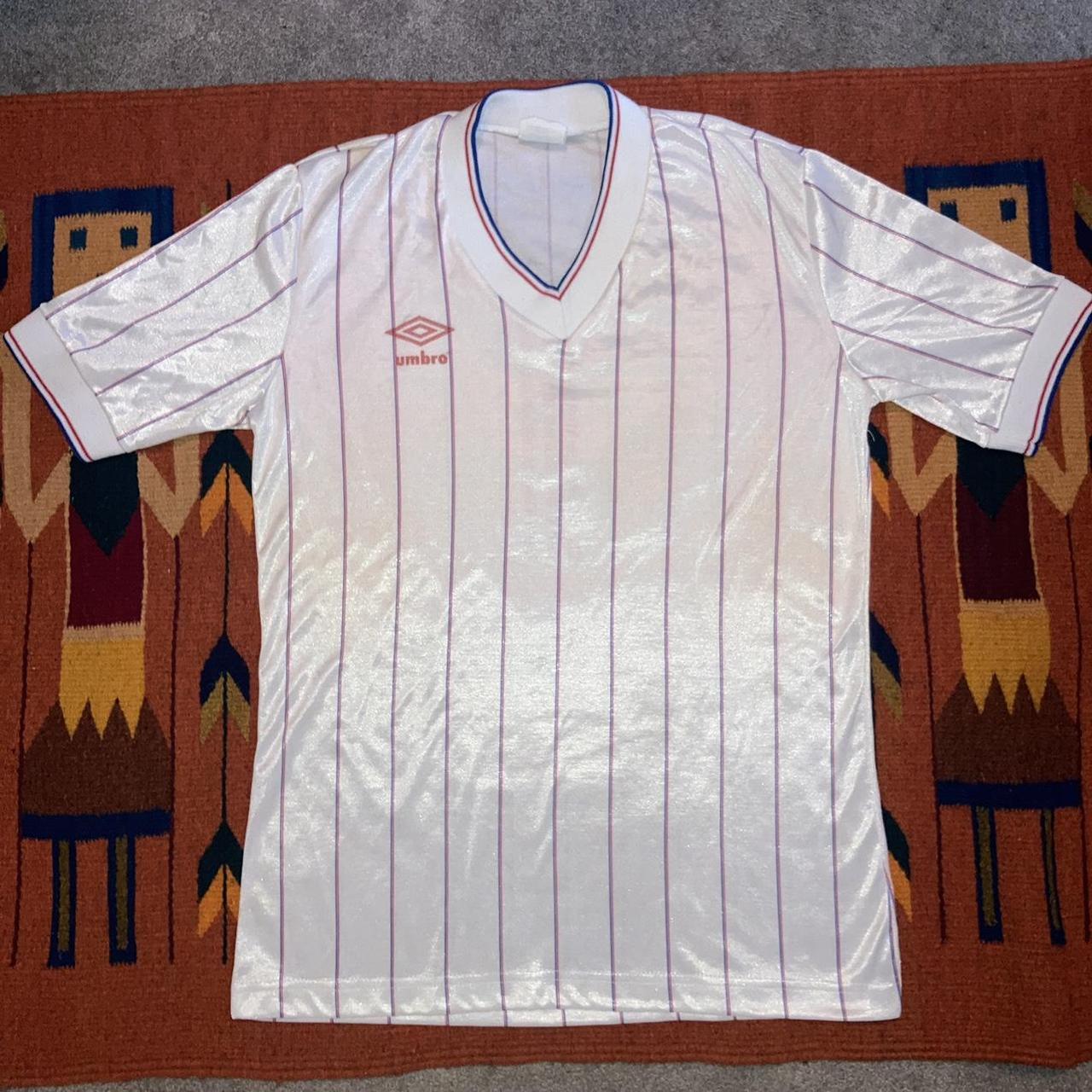 90s Umbro Soccer Jersey. ⚽️ size medium measures 19... - Depop