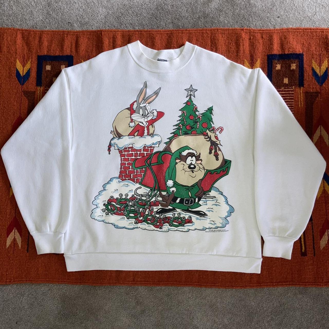 Bugs bunny hot sale christmas sweater