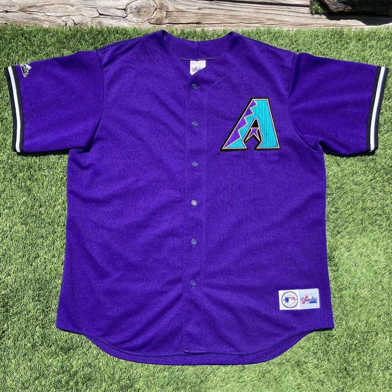 ARIZONA DIAMONDBACKS VINTAGE 90s MAJESTIC MLB BASEBALL JERSEY