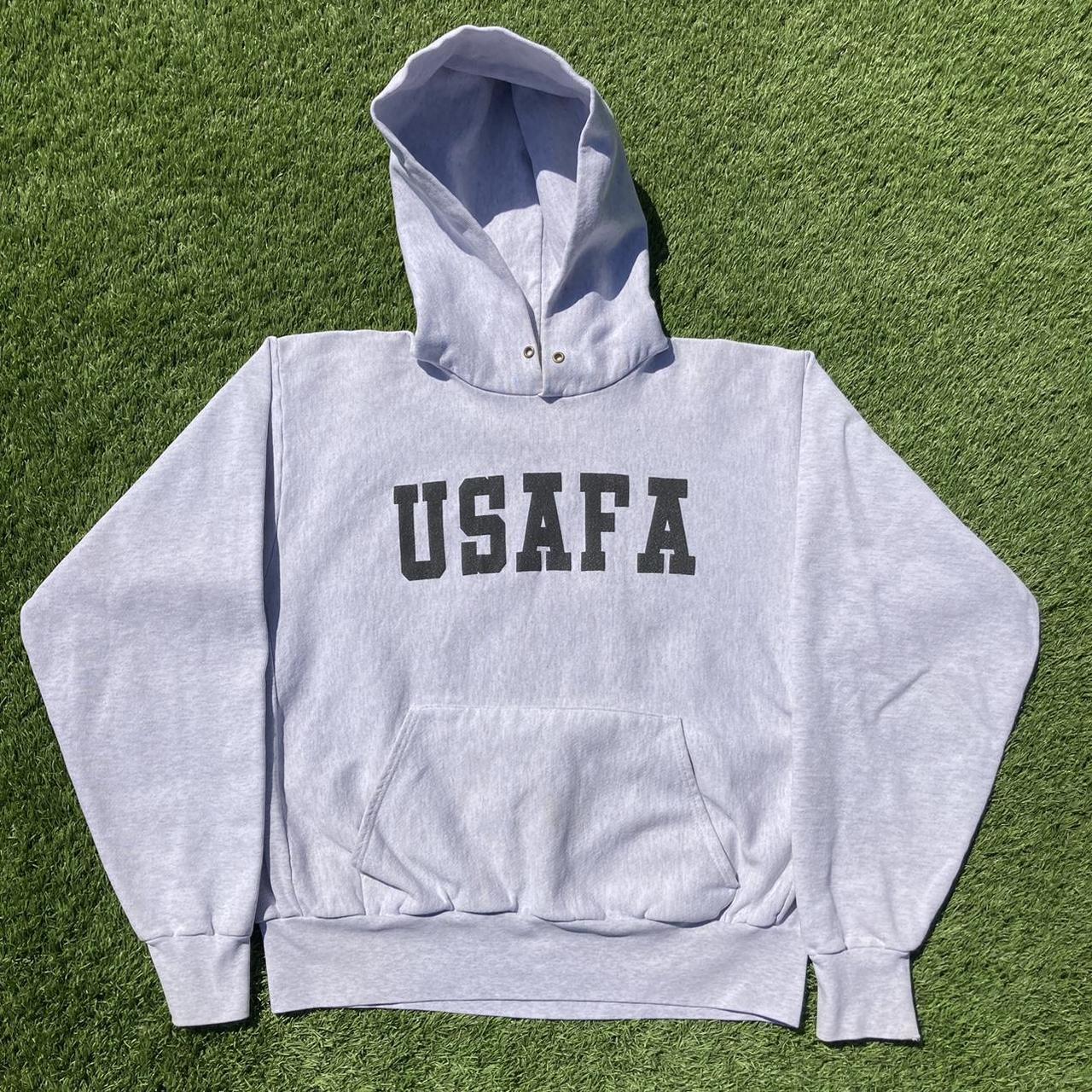 80/90s USAFA reverse weave style pullover hoodie. ✈️...