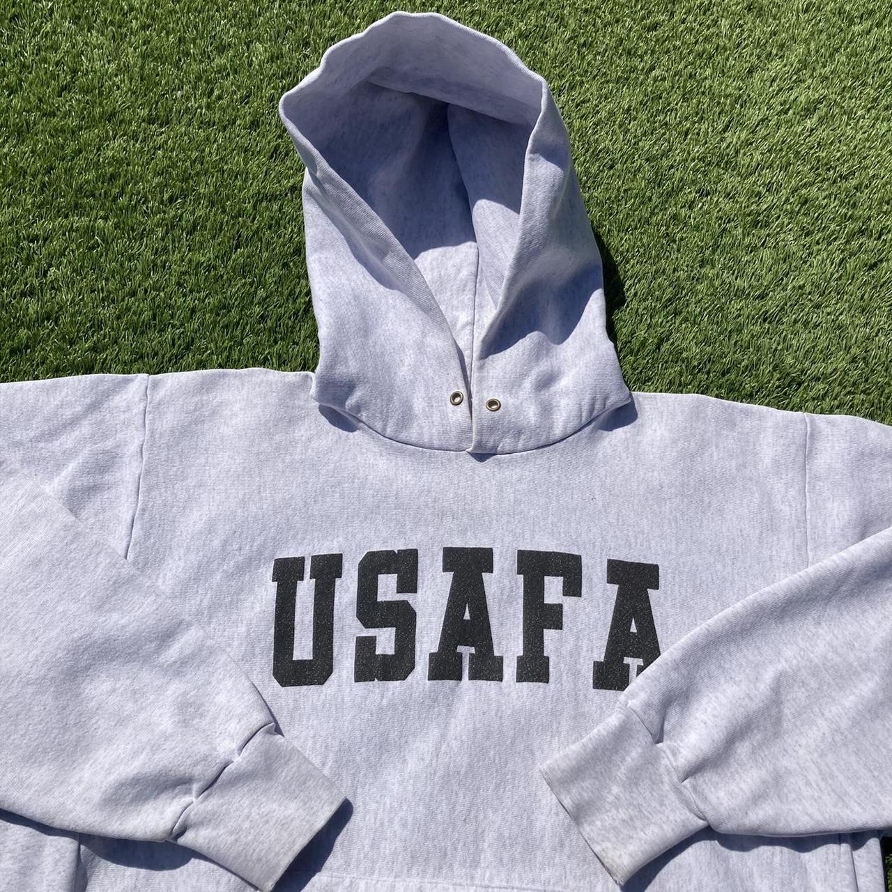 80/90s USAFA reverse weave style pullover hoodie. ✈️...