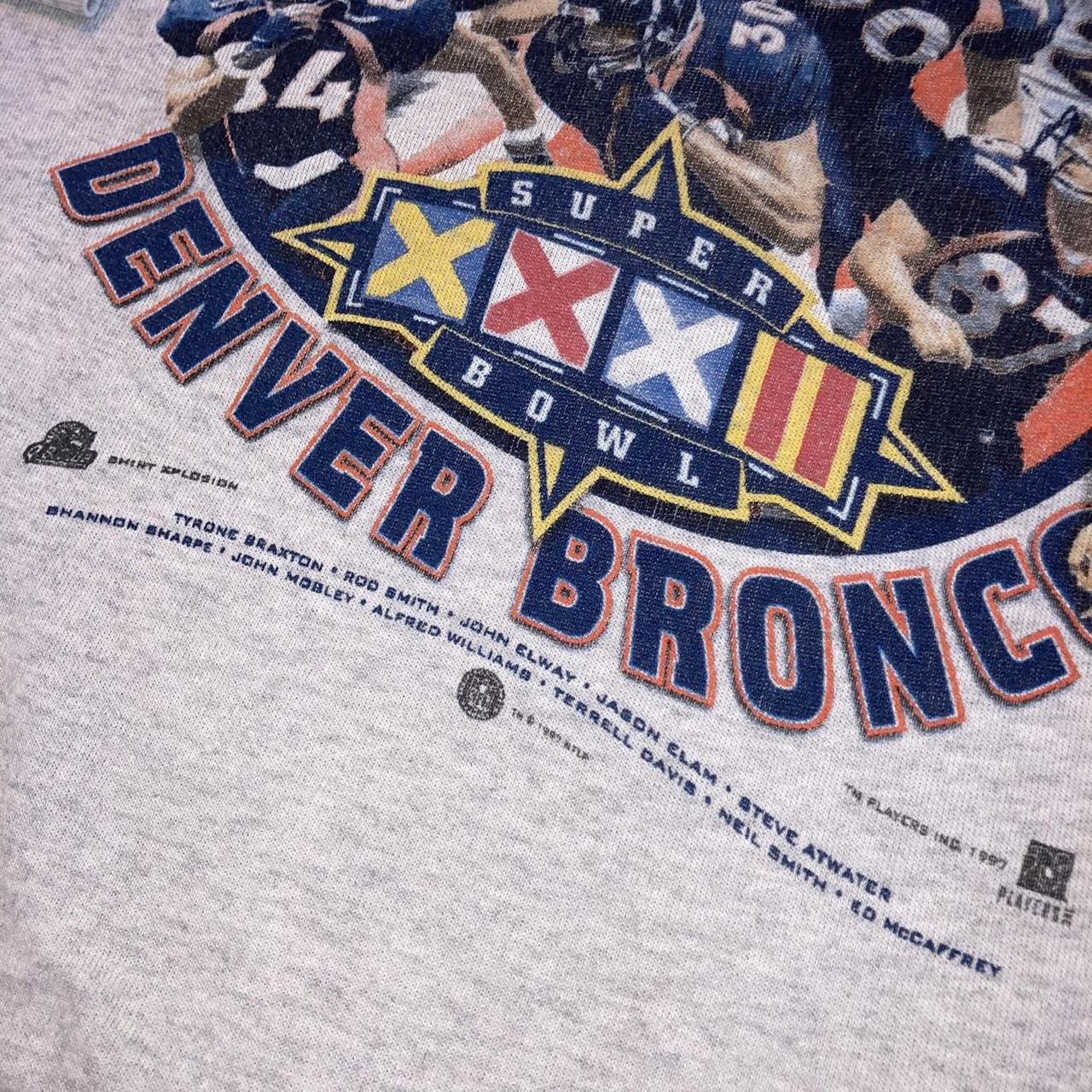 Vintage Denver Broncos Super Bowl - Shirt Size - Depop