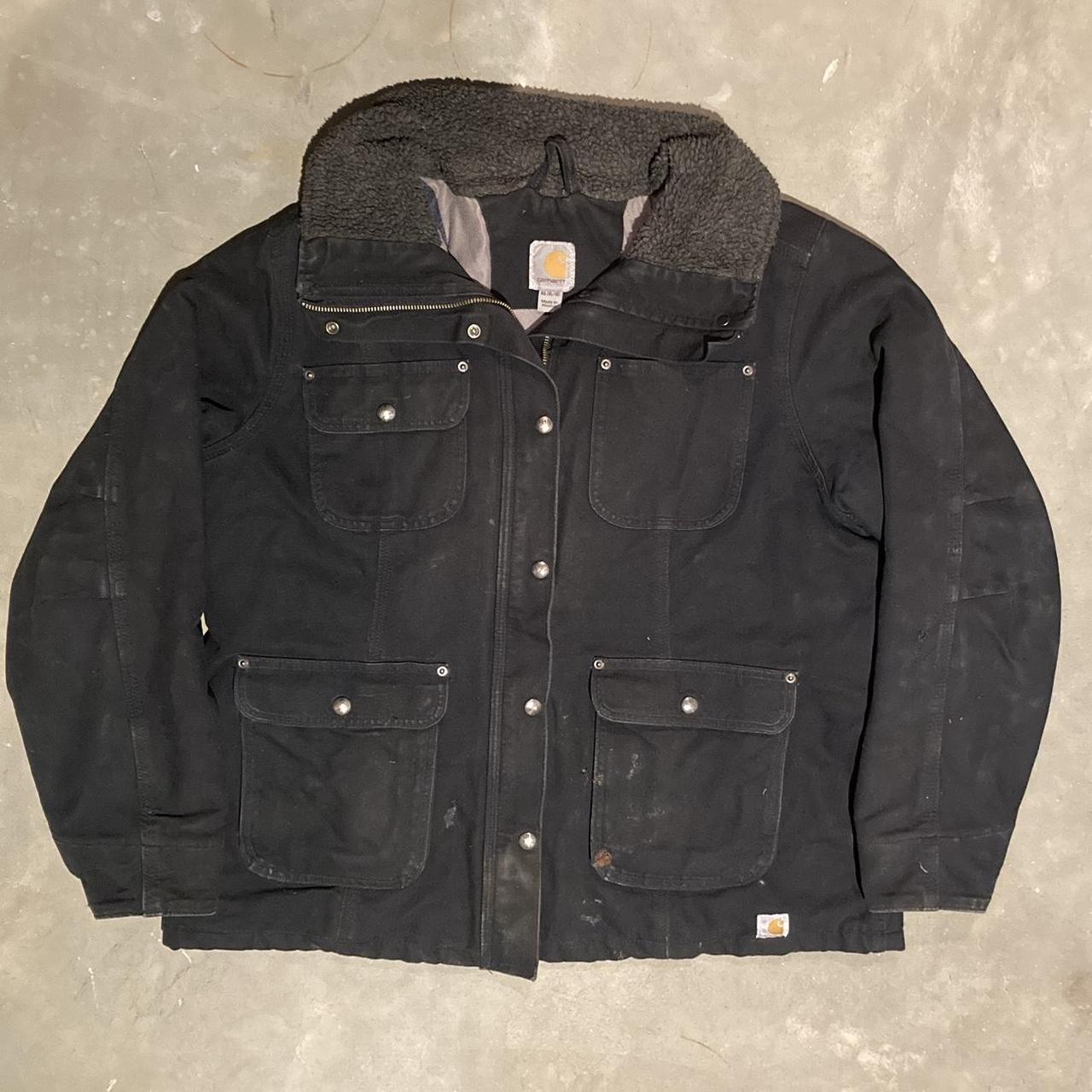 Carhartt weathered duck deals wesley coat