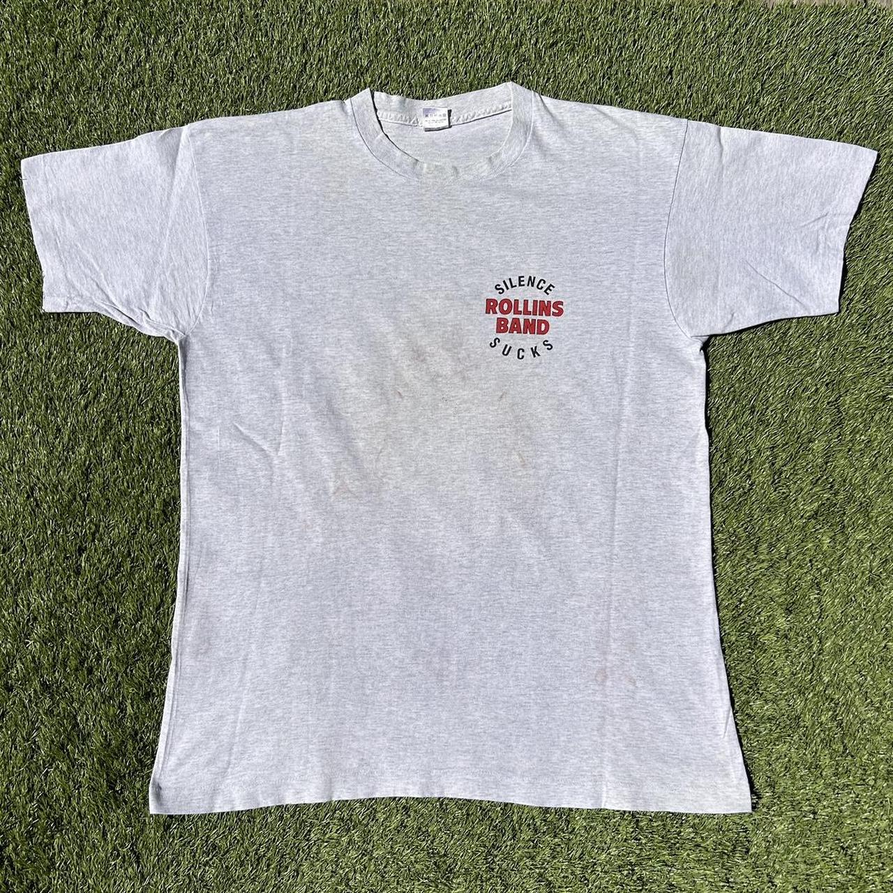 vintage 1992 Rollins Band Silence Sucks Volume Tour | Depop