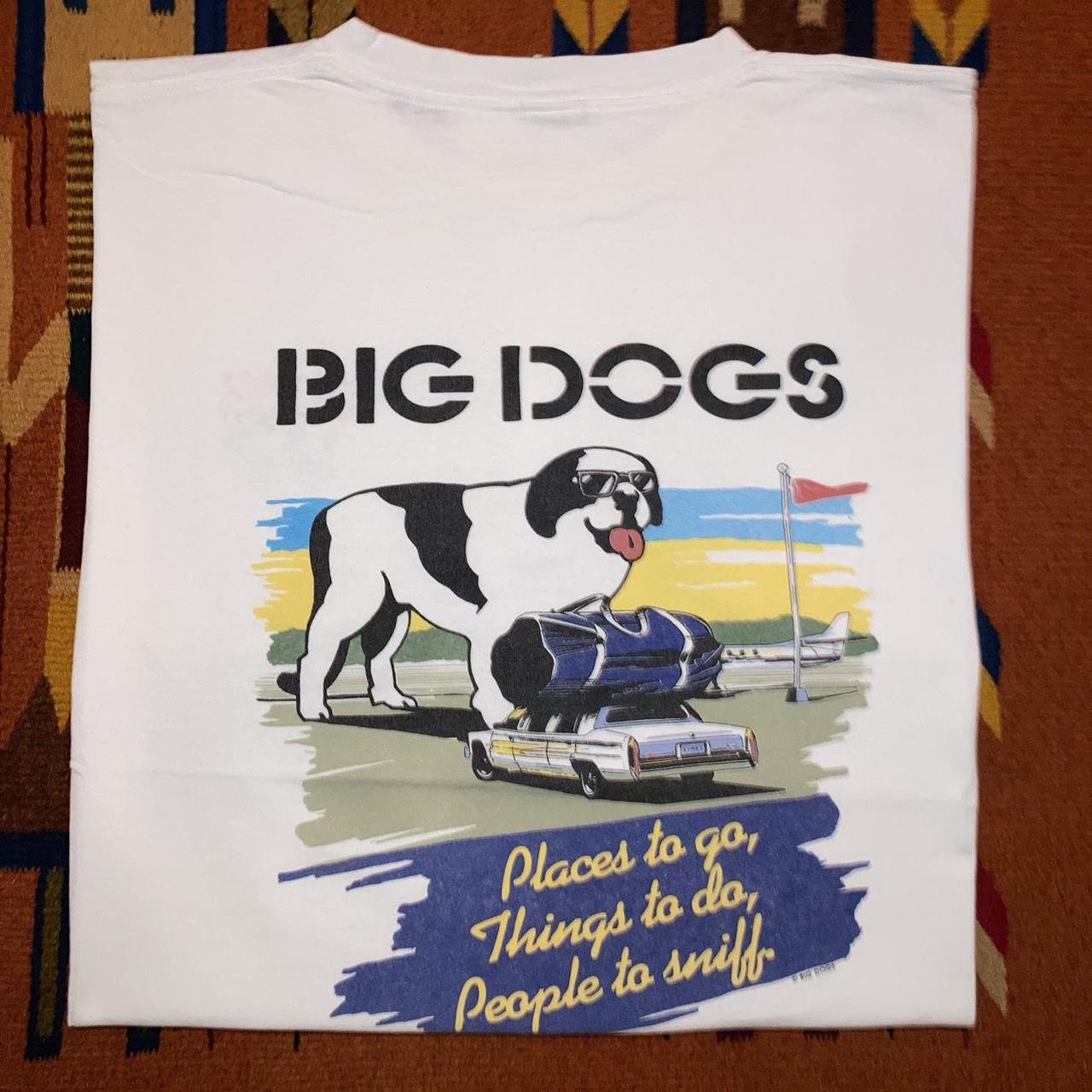 vintage 90s Big Dogs The Places You ll Go And The. Depop