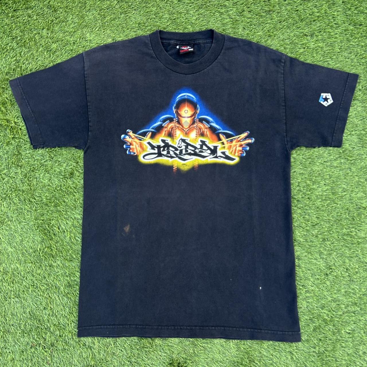 Vintage 90s Y2K Redemption Cross Mall Goth T Shirt Grunge
