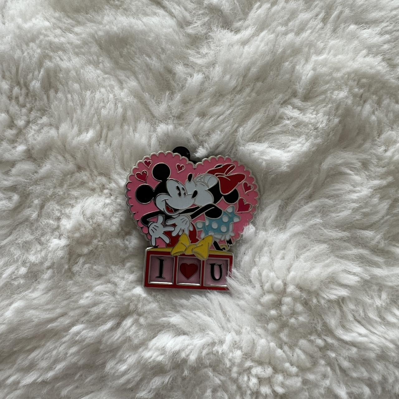 Disney I love you you love me pin moveable piece... - Depop