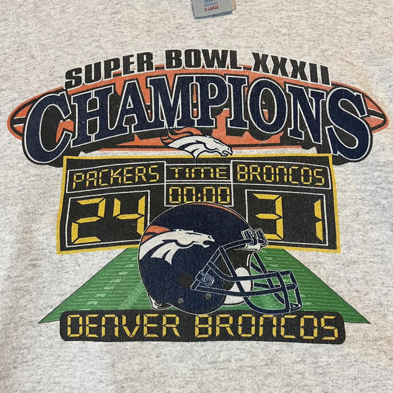 Denver Broncos Super Bowl sweater Championship team - Depop