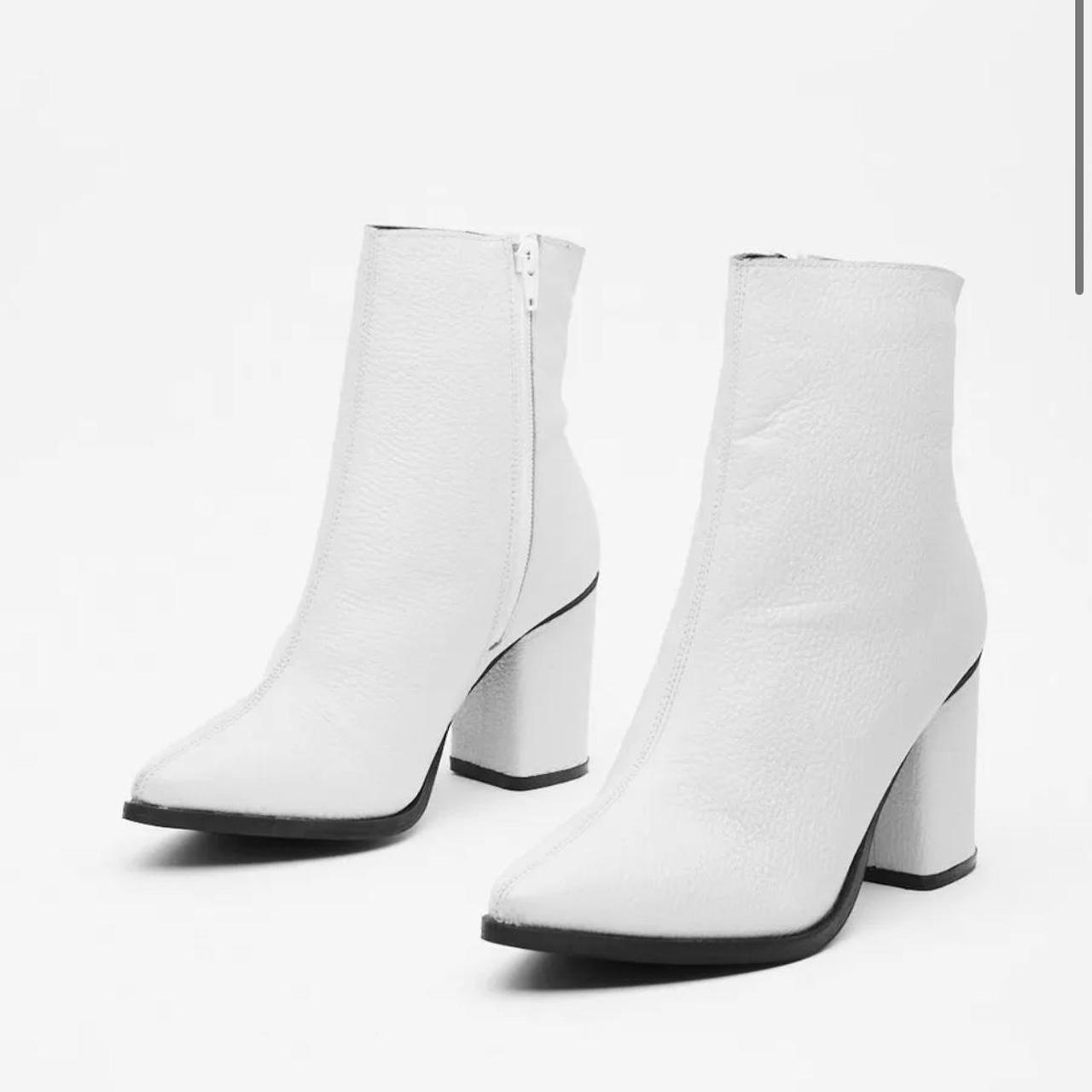 nasty gal black heeled boots