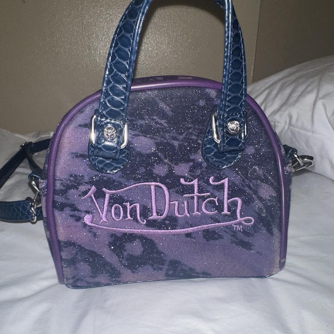 Lime Cheetah Bowling Bag Small - Von Dutch