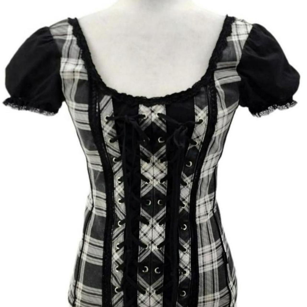 Tripp offers nyc milkmaid corset top