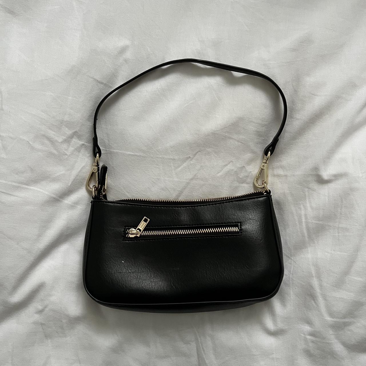 brandy melville black & gold shoulder bag perfect... Depop