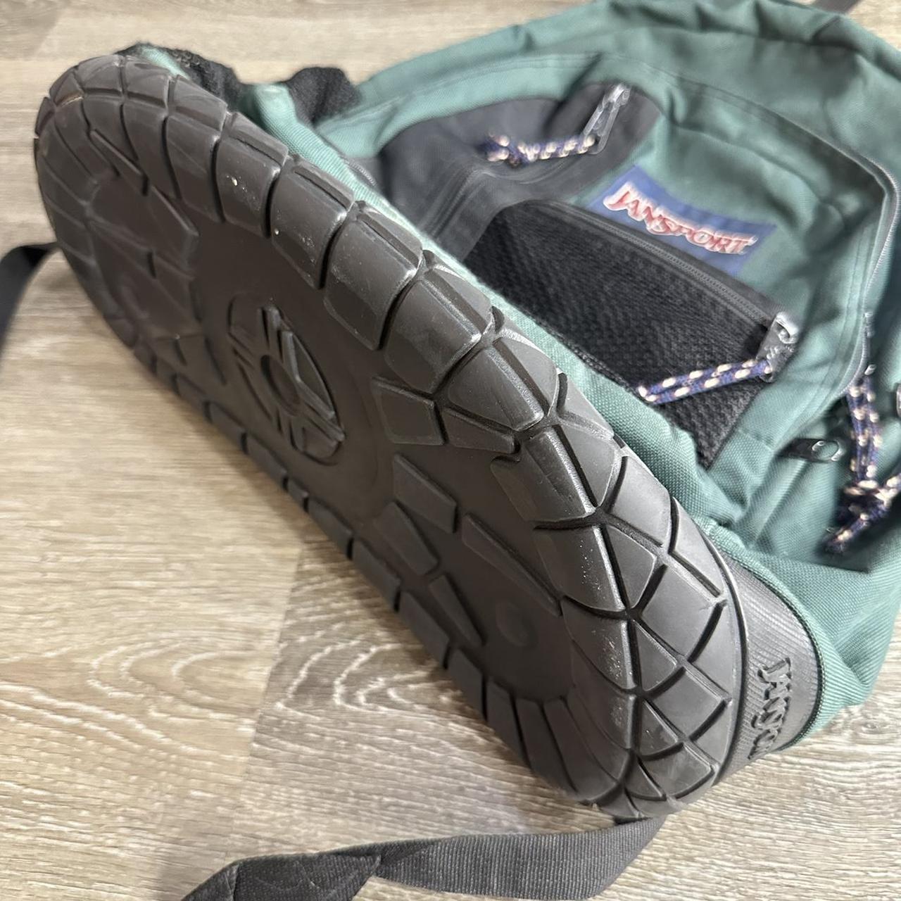 Vintage Jansport Heavy Duty Rubber Bottom Backpack... Depop