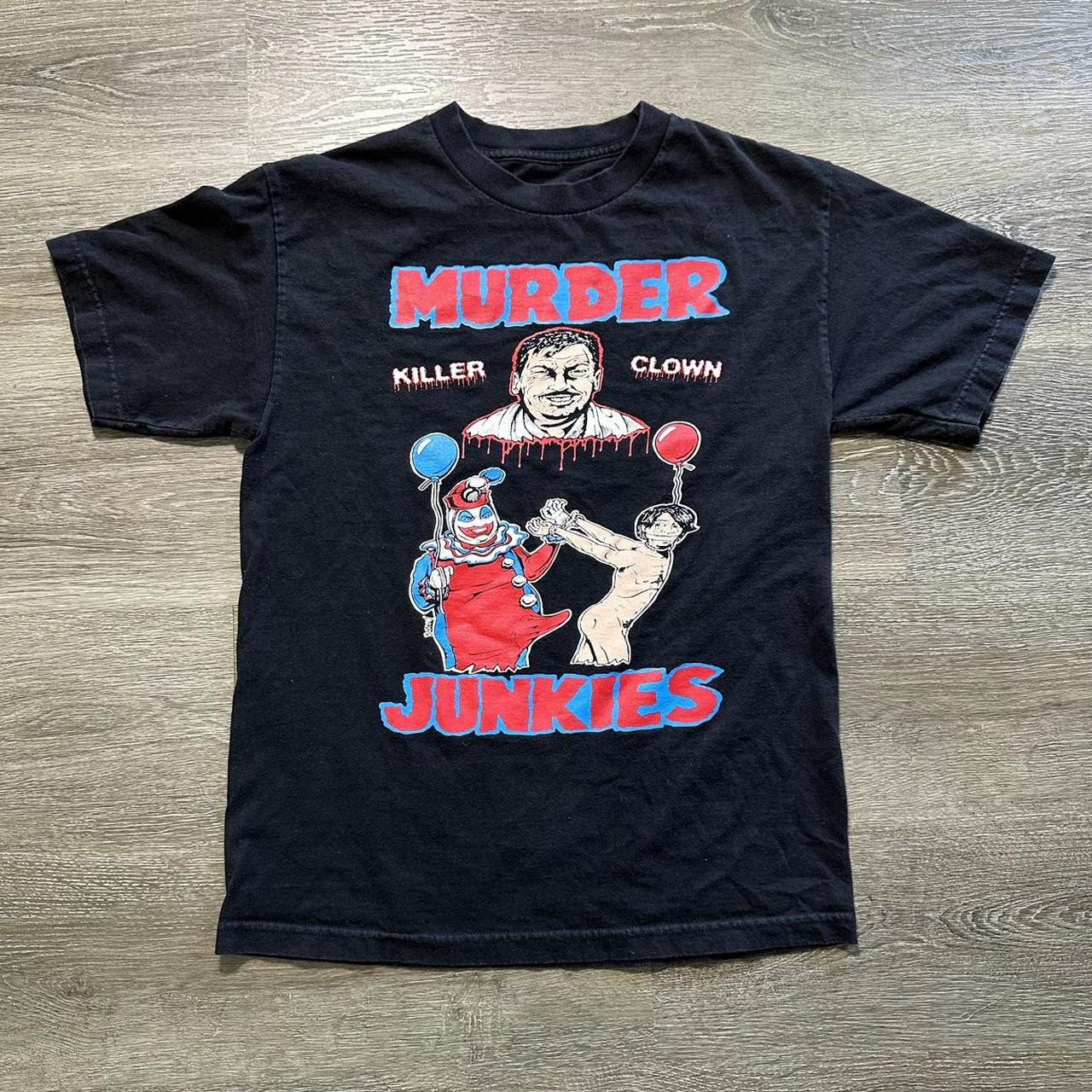 GG Allin murder killer clown junkies vintage tee No | Depop