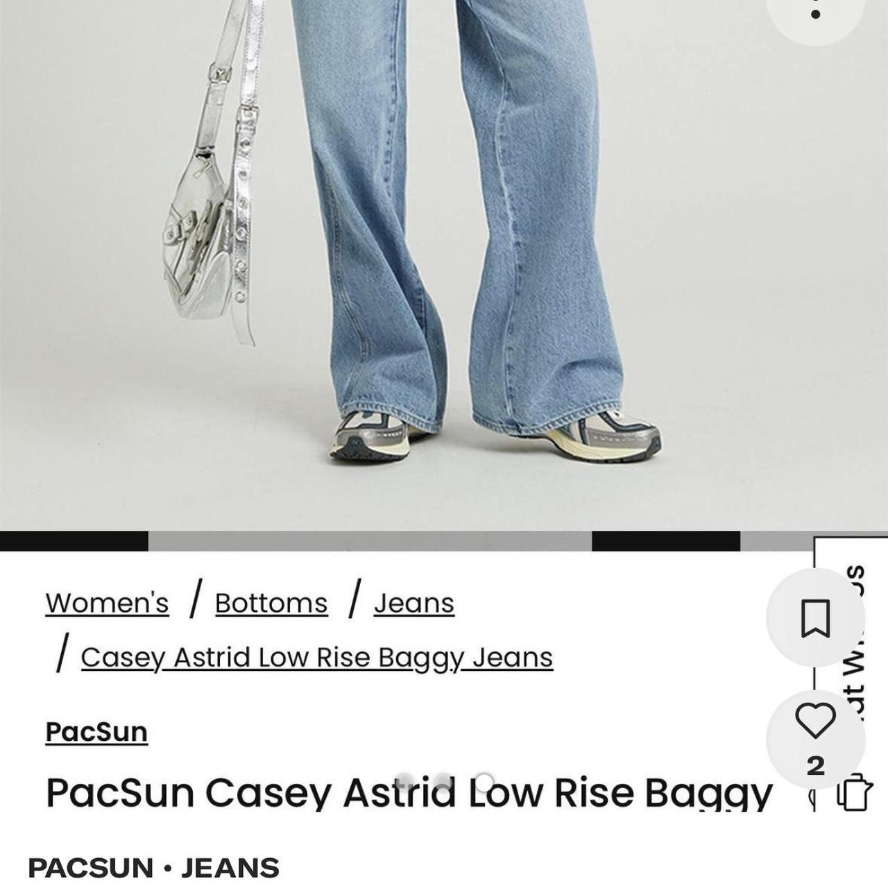 PacSun Women's Jeans - Blue - 0 – pacsun low rise jeans size 24 never …