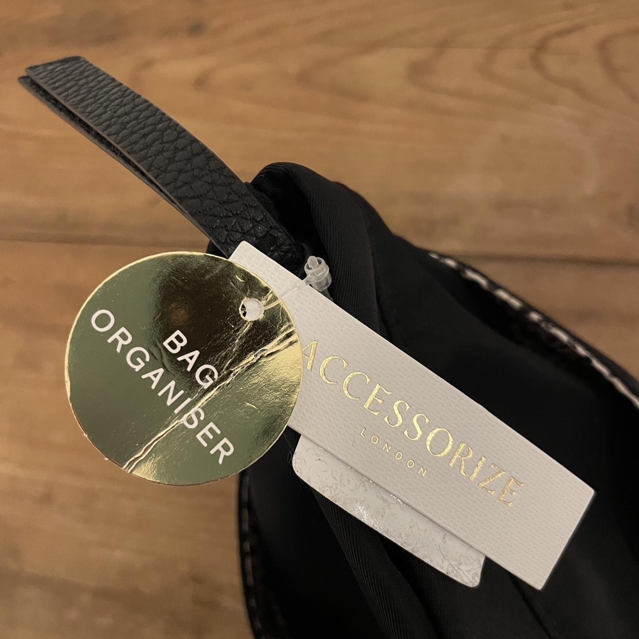 Accessorize Bag Organiser New Black & internally... Depop
