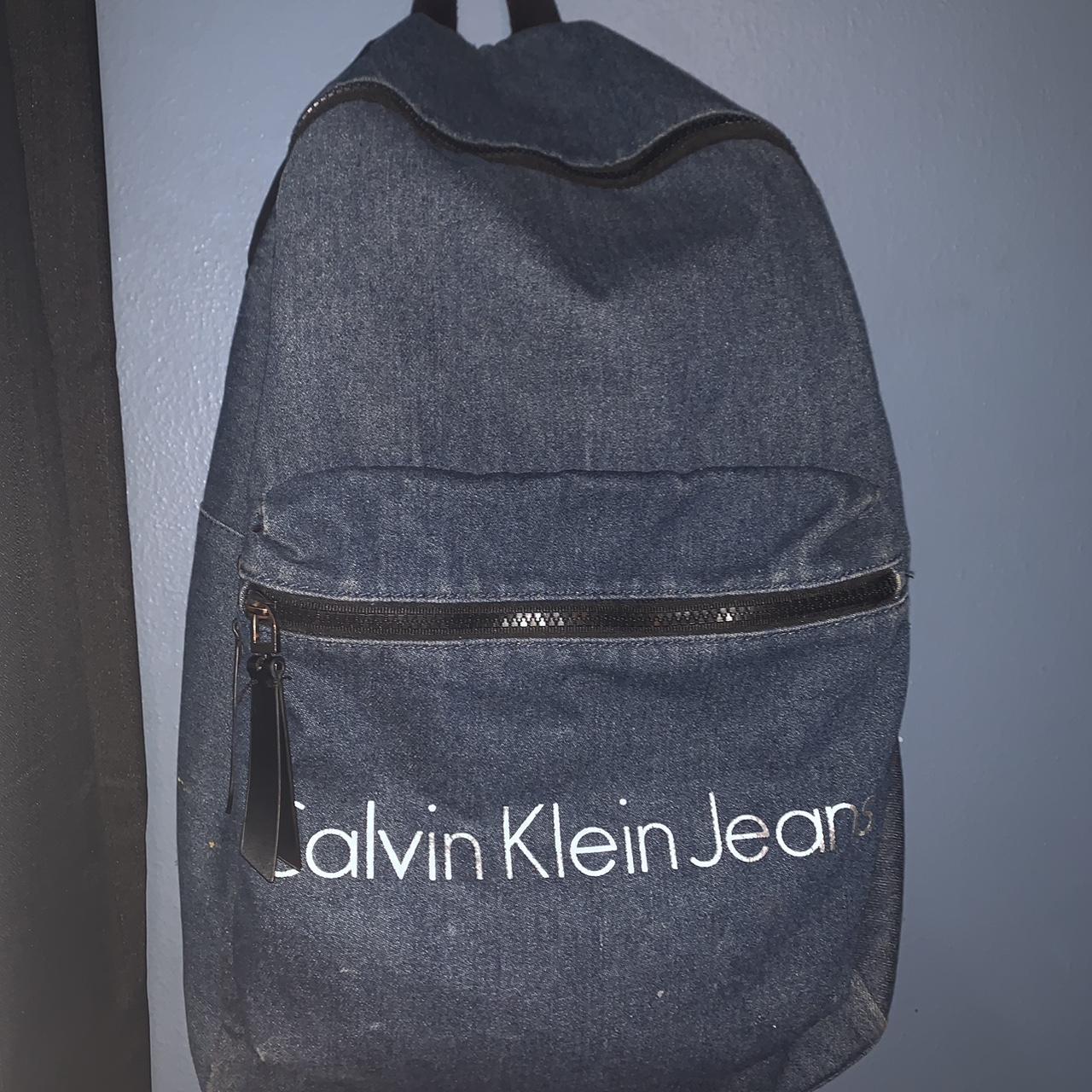 Calvin Klein Jeans Men's Navy Bag Depop