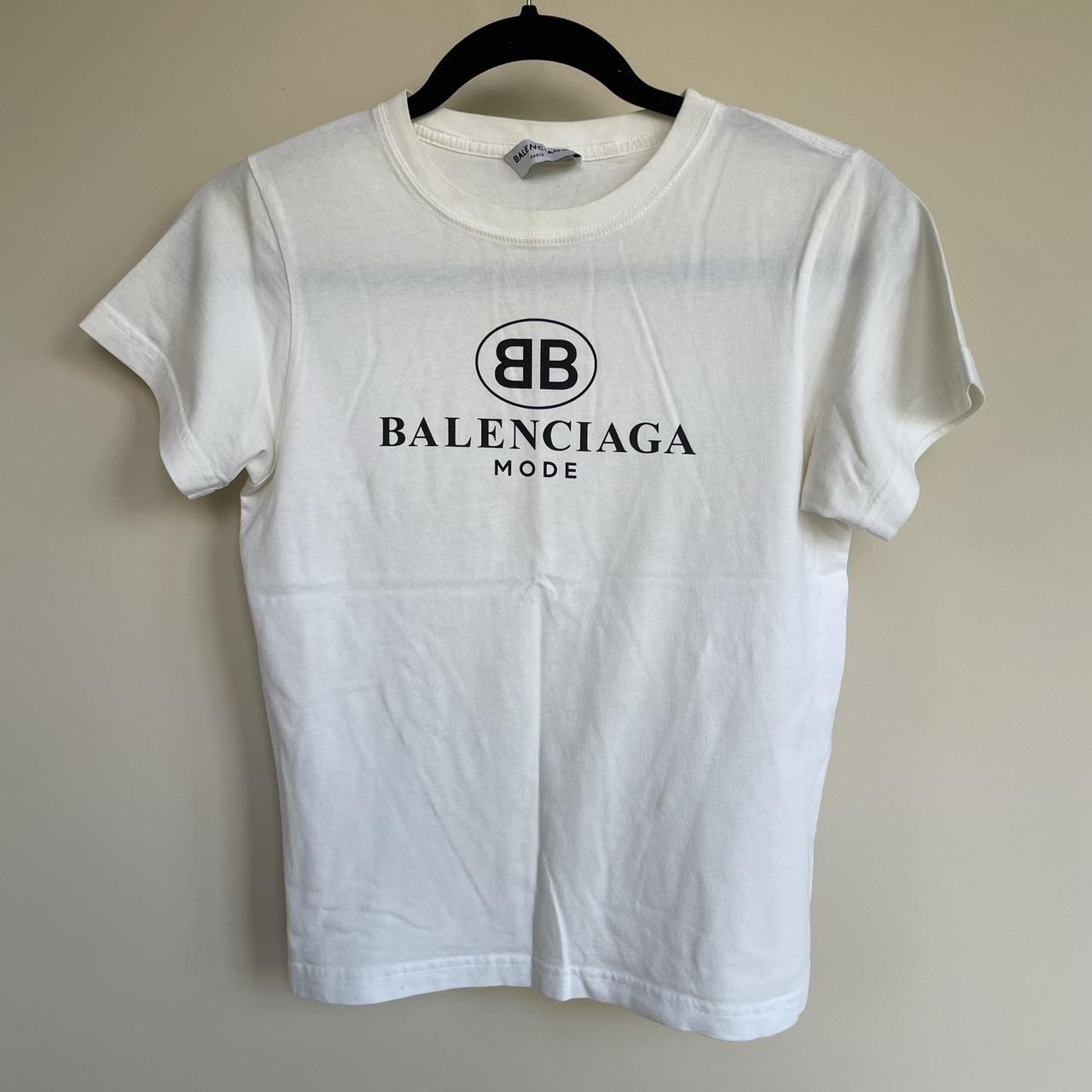 Balenciaga mode clearance black t shirt