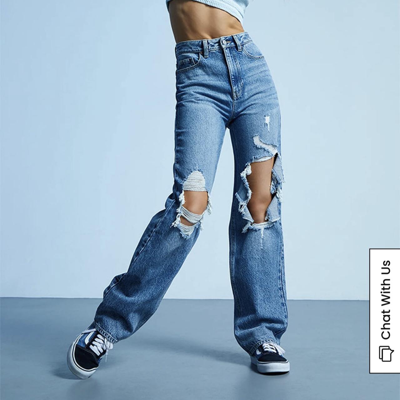 PacSun Women's Blue Jeans | Depop