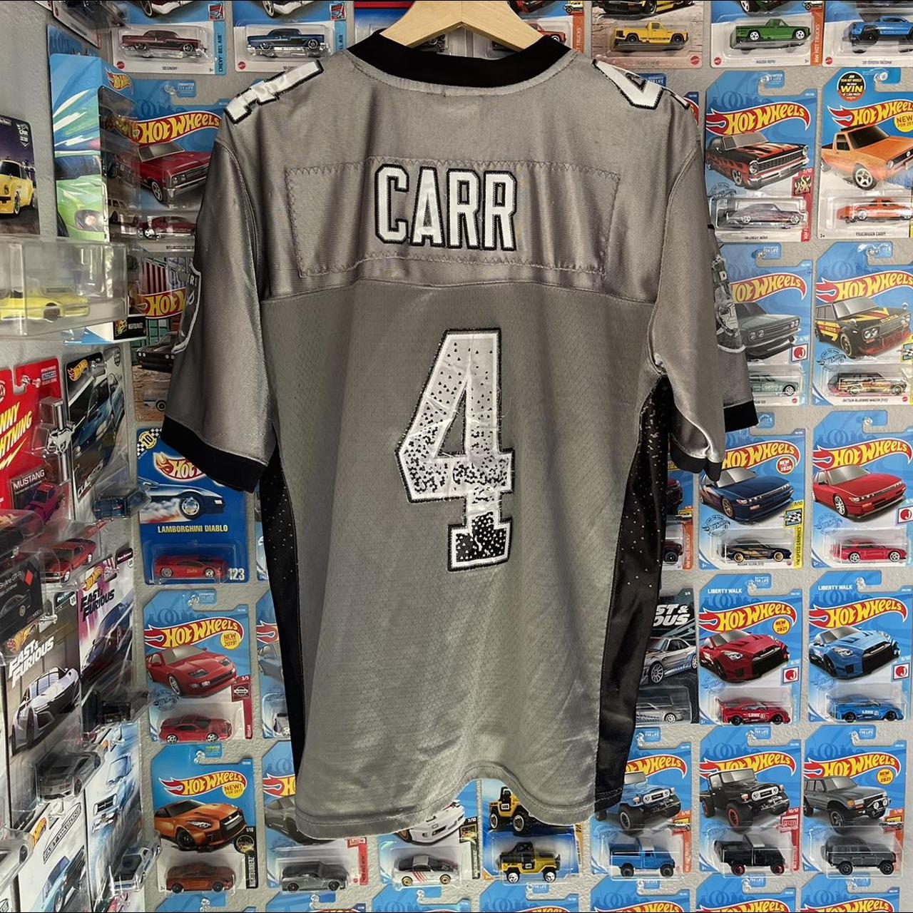 Raiders Jersey Derek Carr not sure of the size but - Depop