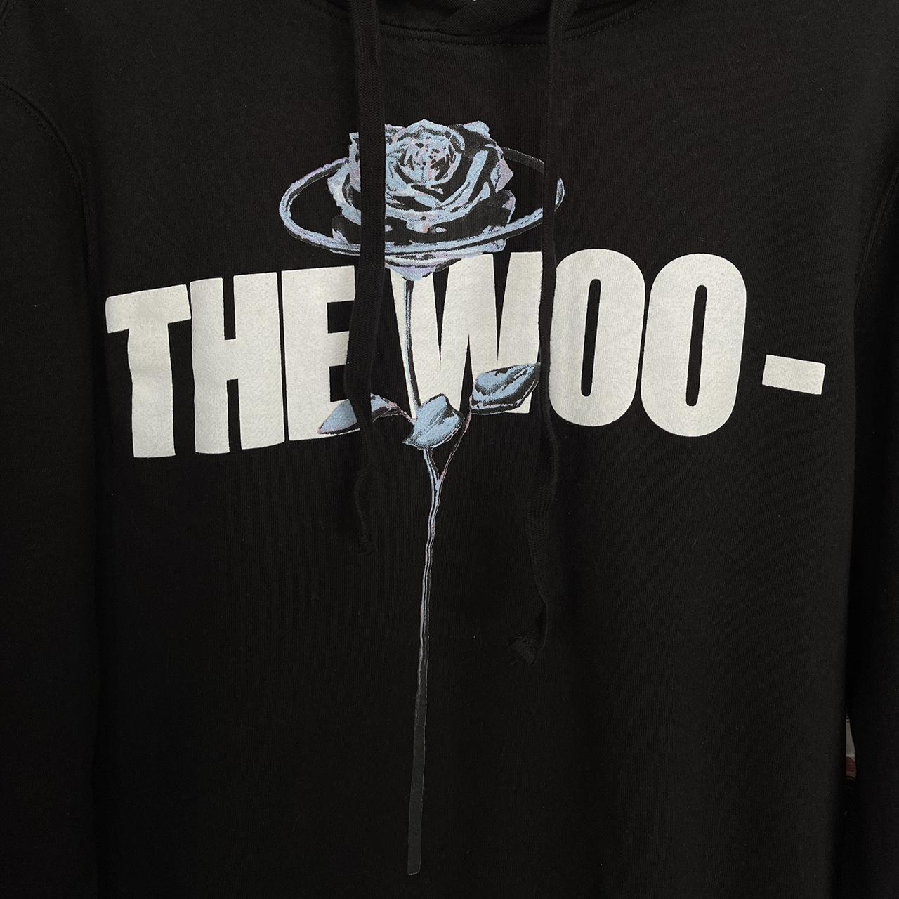 Vlone x pop smoke online the woo black hoodie