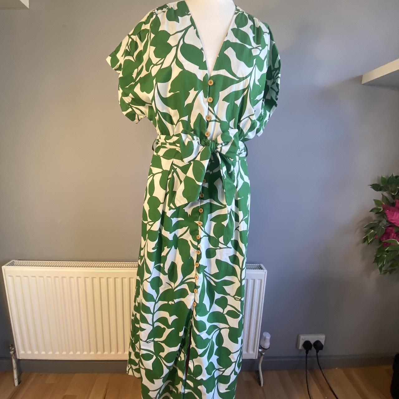 ★ZARA★ PRINTED MIDI DRESS WITH BELT ZARA WOMAN NWT PRINTED MIDI DRESS WITH BELT MULTICOLORED
