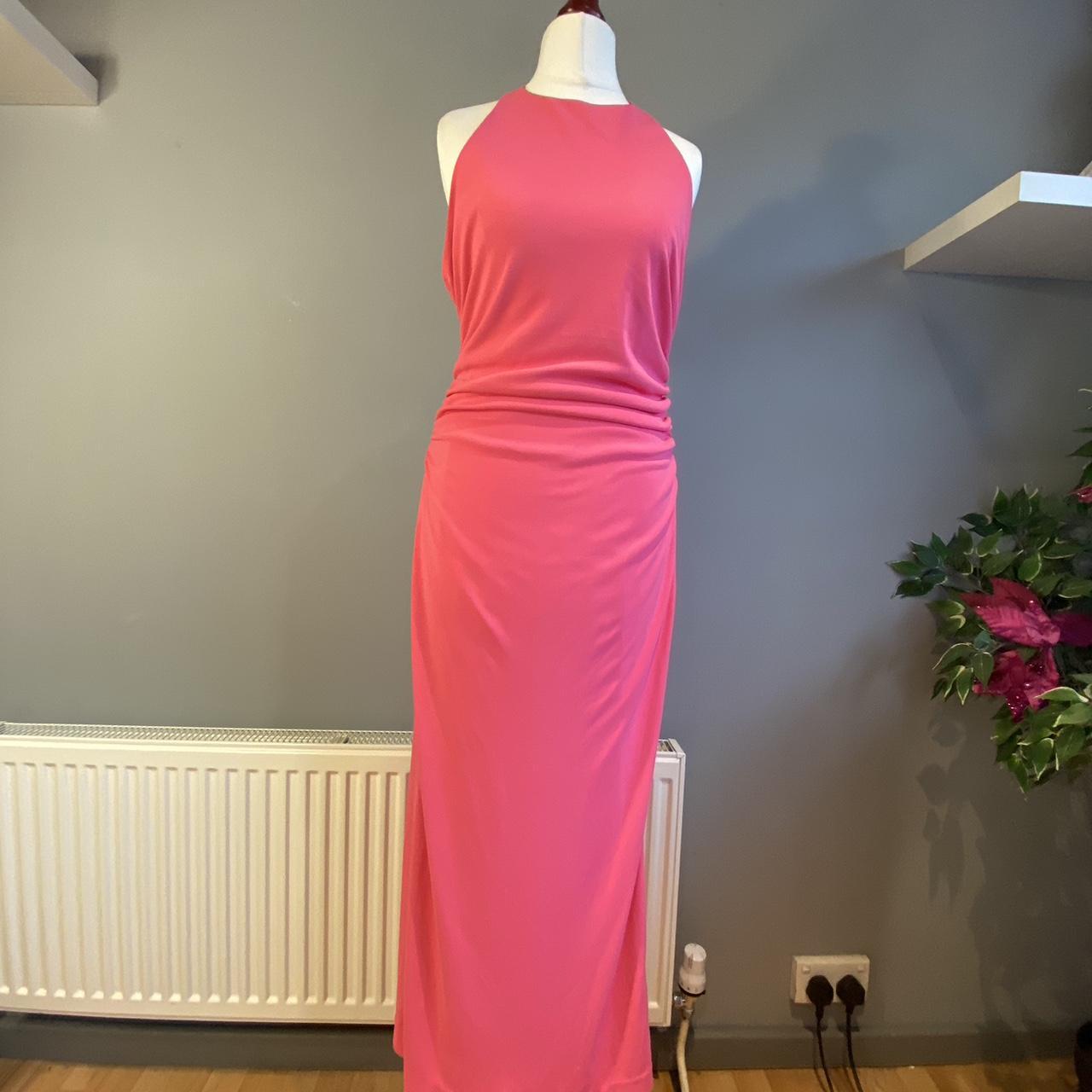 zara pink dress