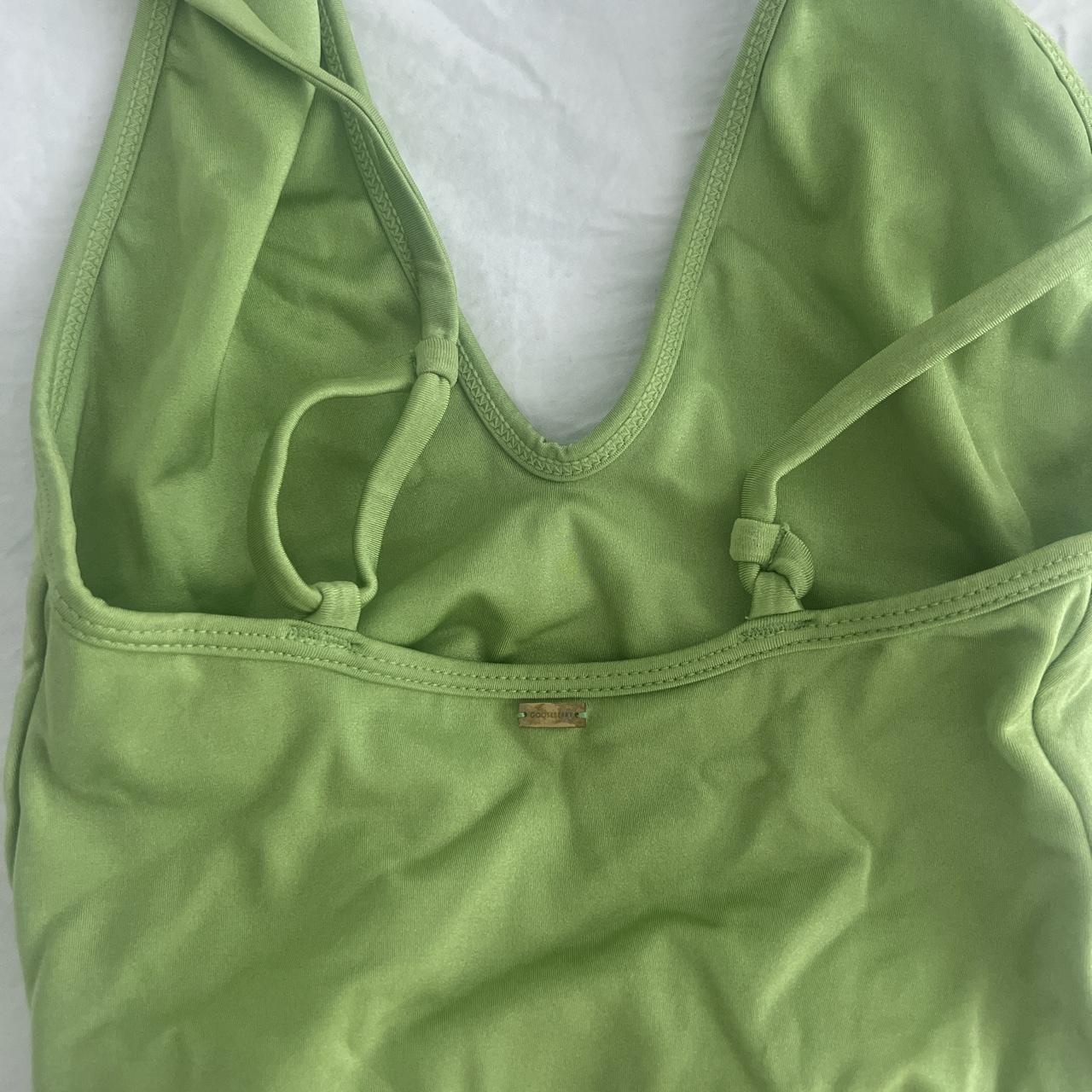 Gooseberry green one piece size small Depop