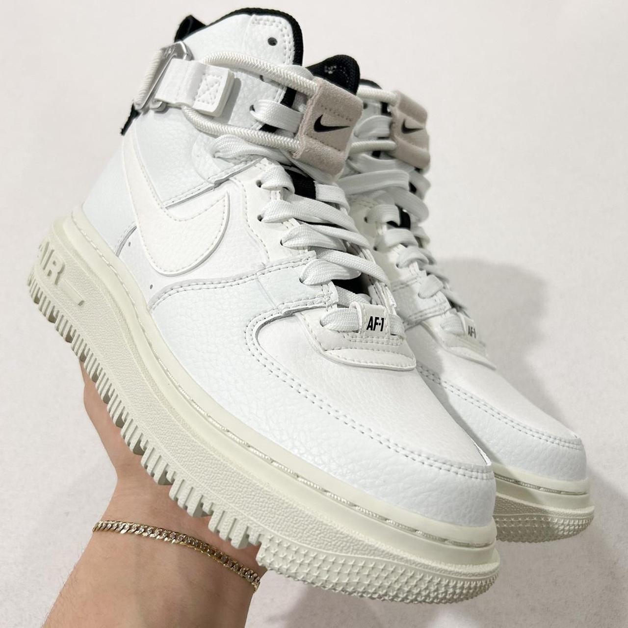 🤍🥟🖤 New Nike Air Force 1 High White Cream... - Depop