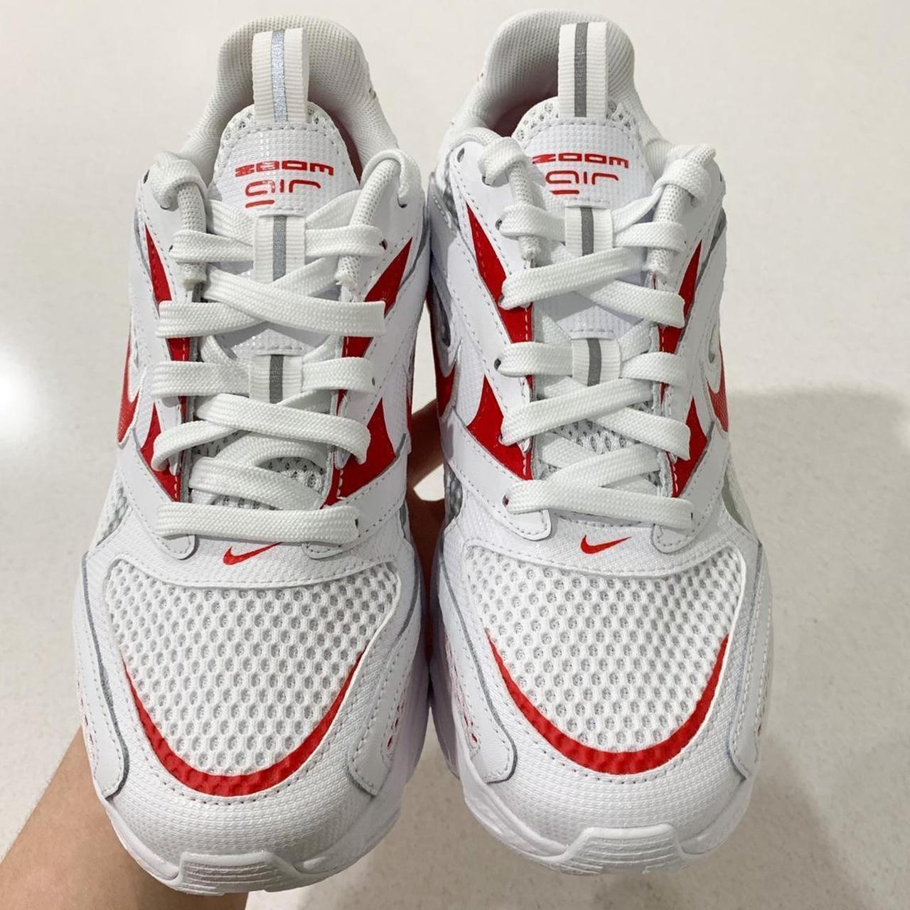 🤍 ️ New Nike Zoom Air White Red Sneakers ☁️ rare +... - Depop