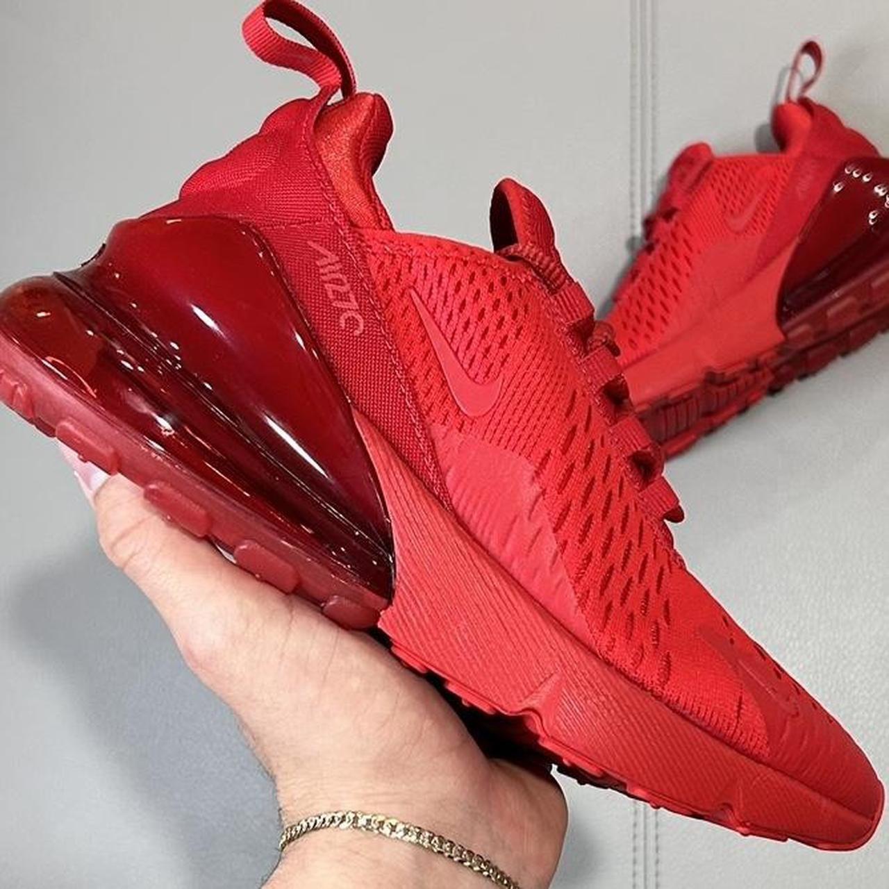 ladies red nike air max
