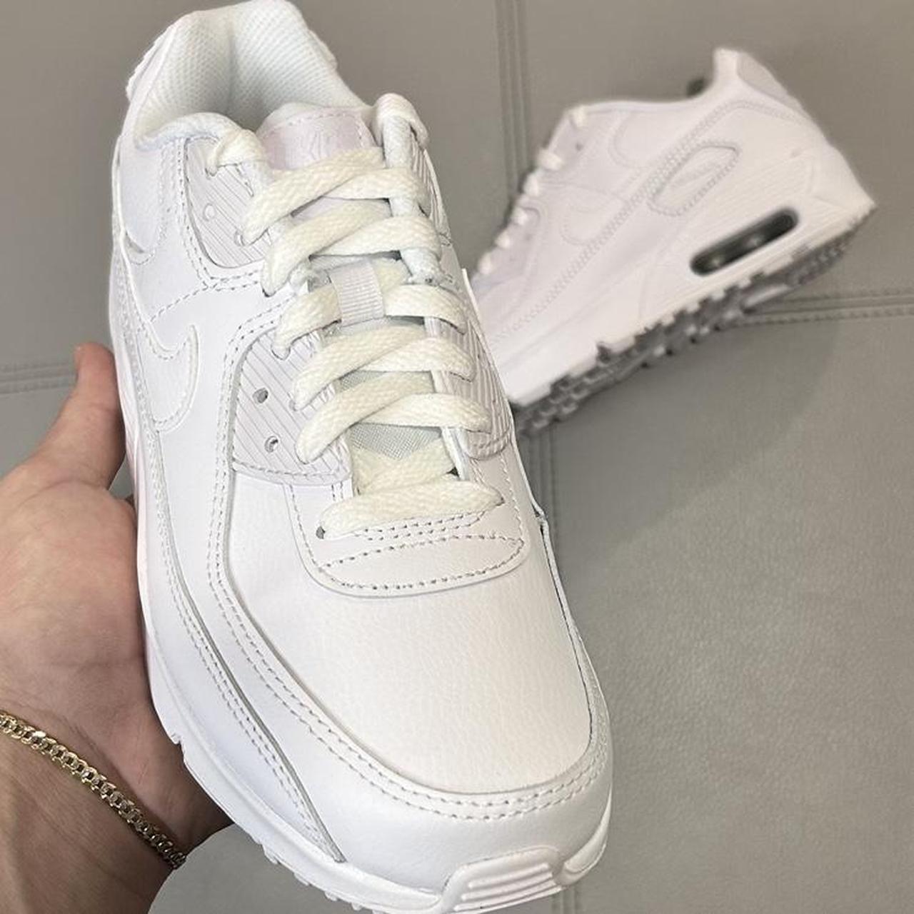 womens white nike air max trainers