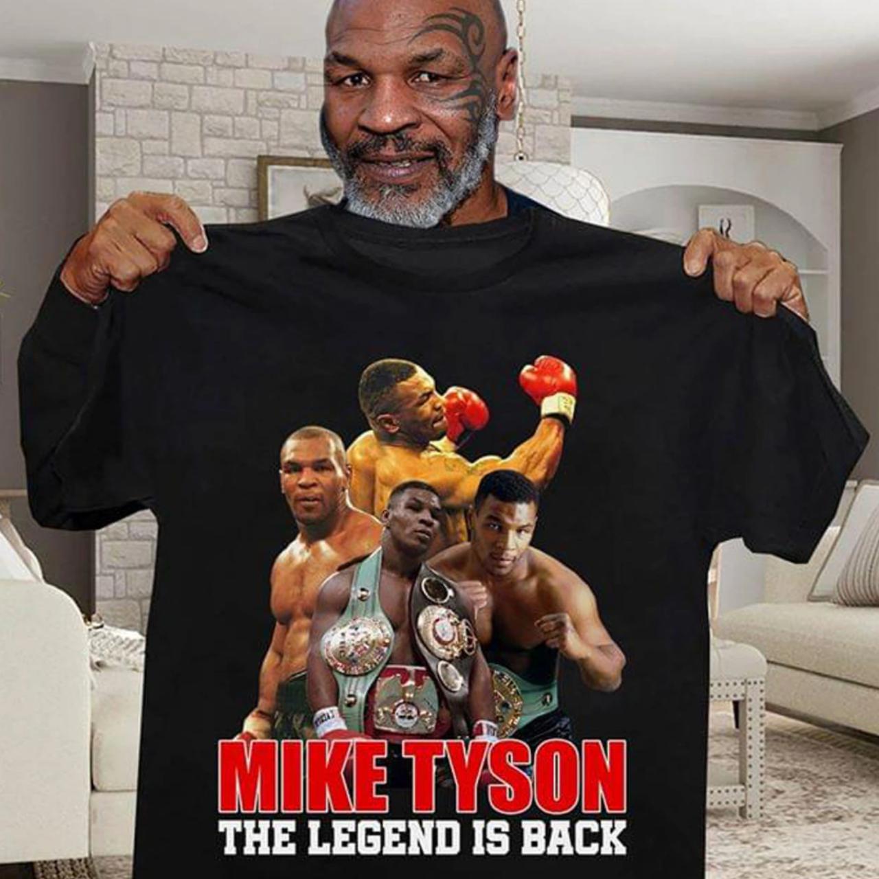 Retro Mike Tyson Boxing T Shirt Funny Due to. Depop