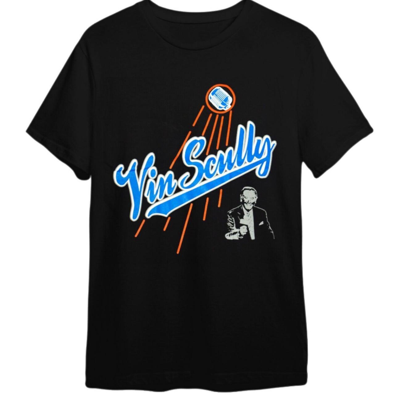 RIP Vin Scully Dodgers Baseball LA Tee Shirt