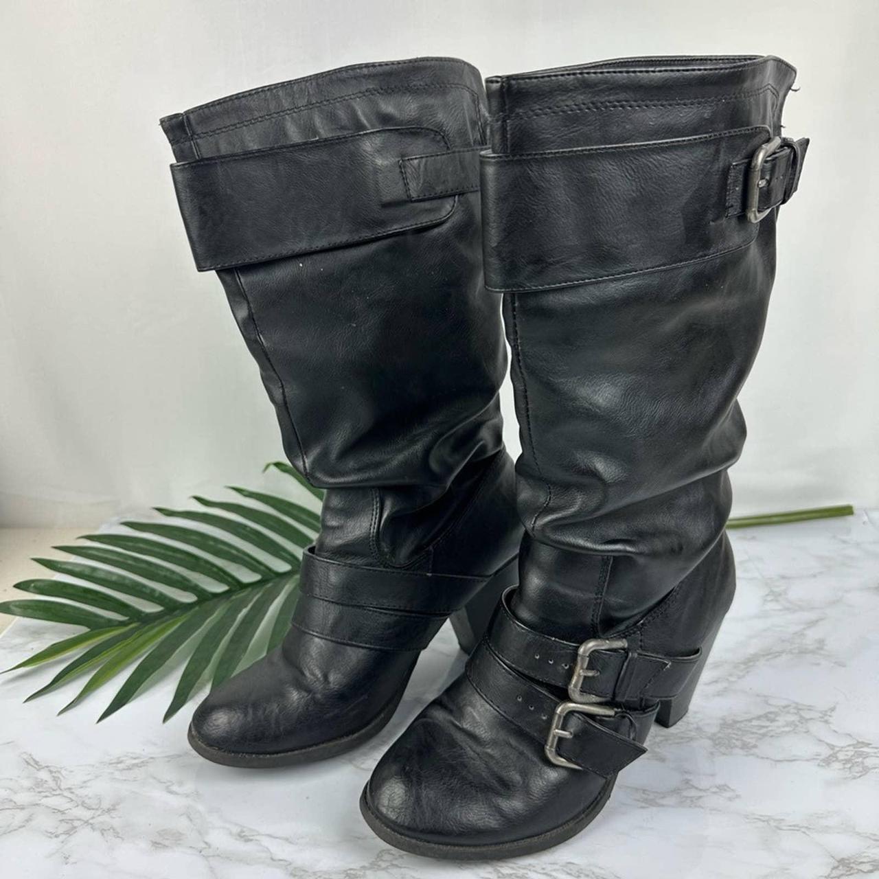 Merona knee high on sale boots