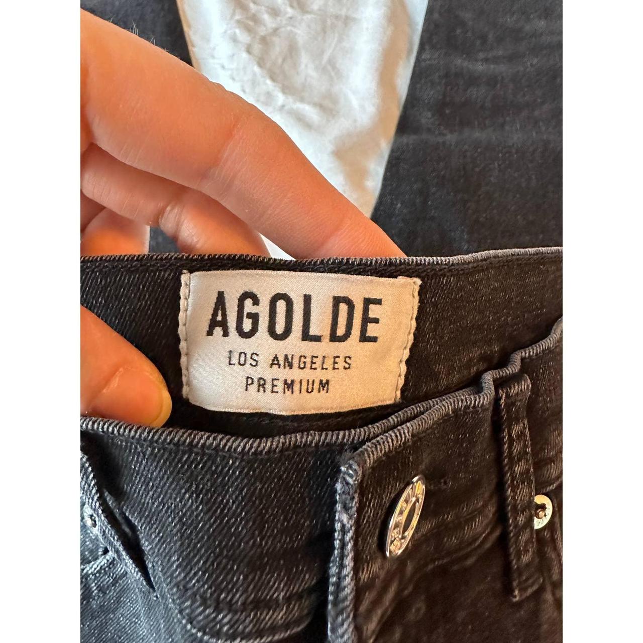 AGOLDE Roxanne Super High Rise Skinny Jeans in Depop