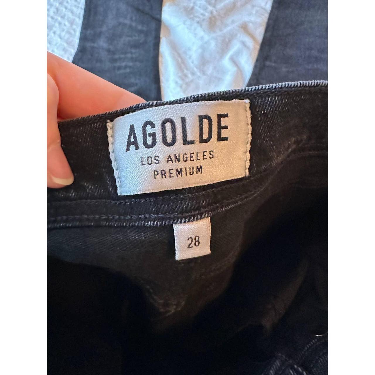 AGOLDE Roxanne Super High Rise Skinny Jeans in Depop