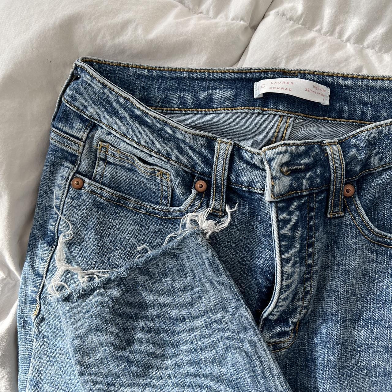 lauren conrad jeans , size 4, #denim #jeans #stonewash