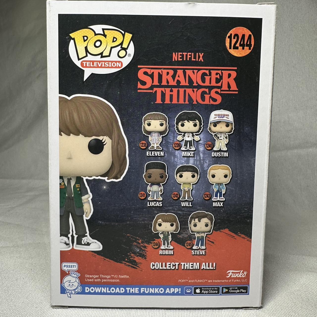 FUNKO POP - (Stranger Things): Robin #1244 • Brand... - Depop