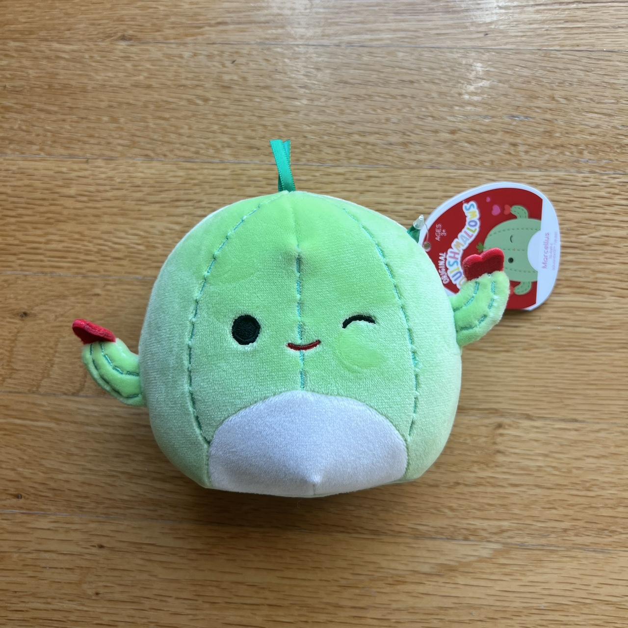 Squishmallows Green and Red Stuffed-animals | Depop