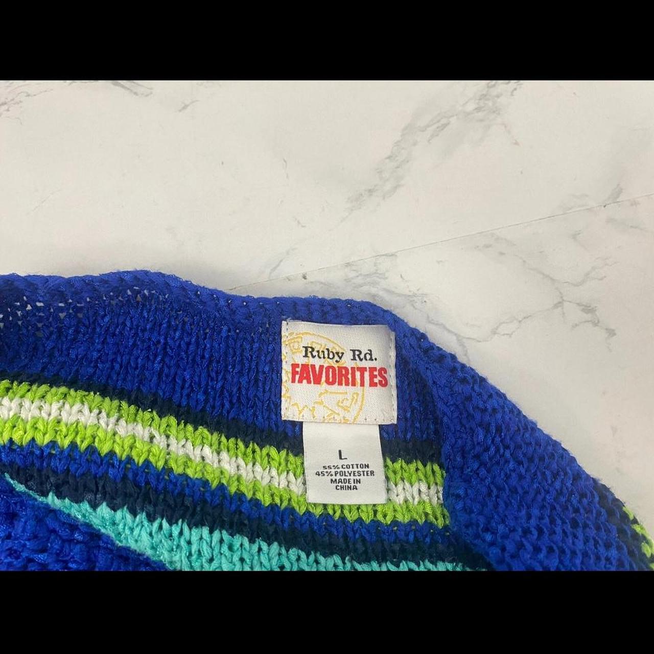 Ruby Rd. Women's Sweater - Multi/Blue - L – Ruby … - image 4