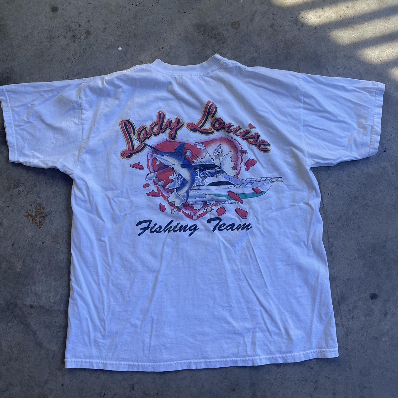 Vintage Reel Legends Fishing Shirt Size XXL This - Depop