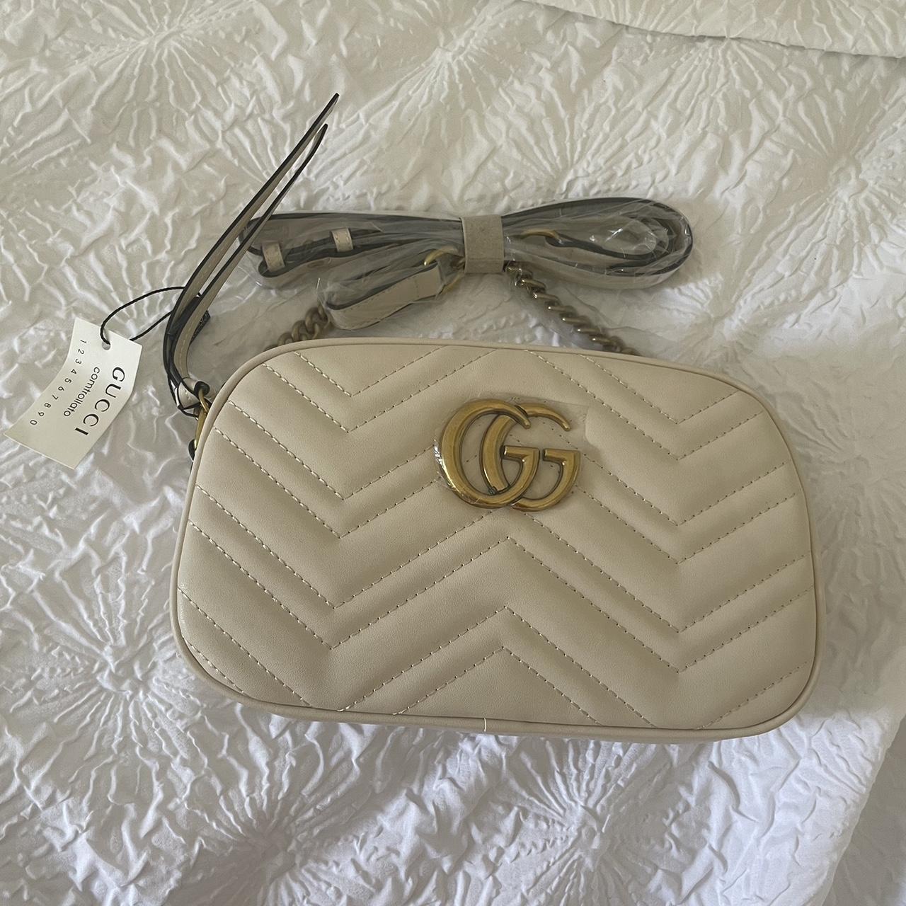 cream gucci bag - please do not buy for £1 - send... - Depop