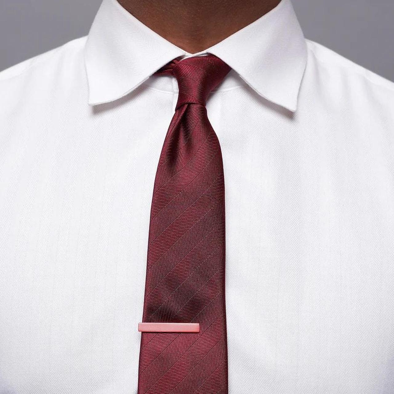 Source Unknown Men's Accessories - Red – Herringb… - image 5