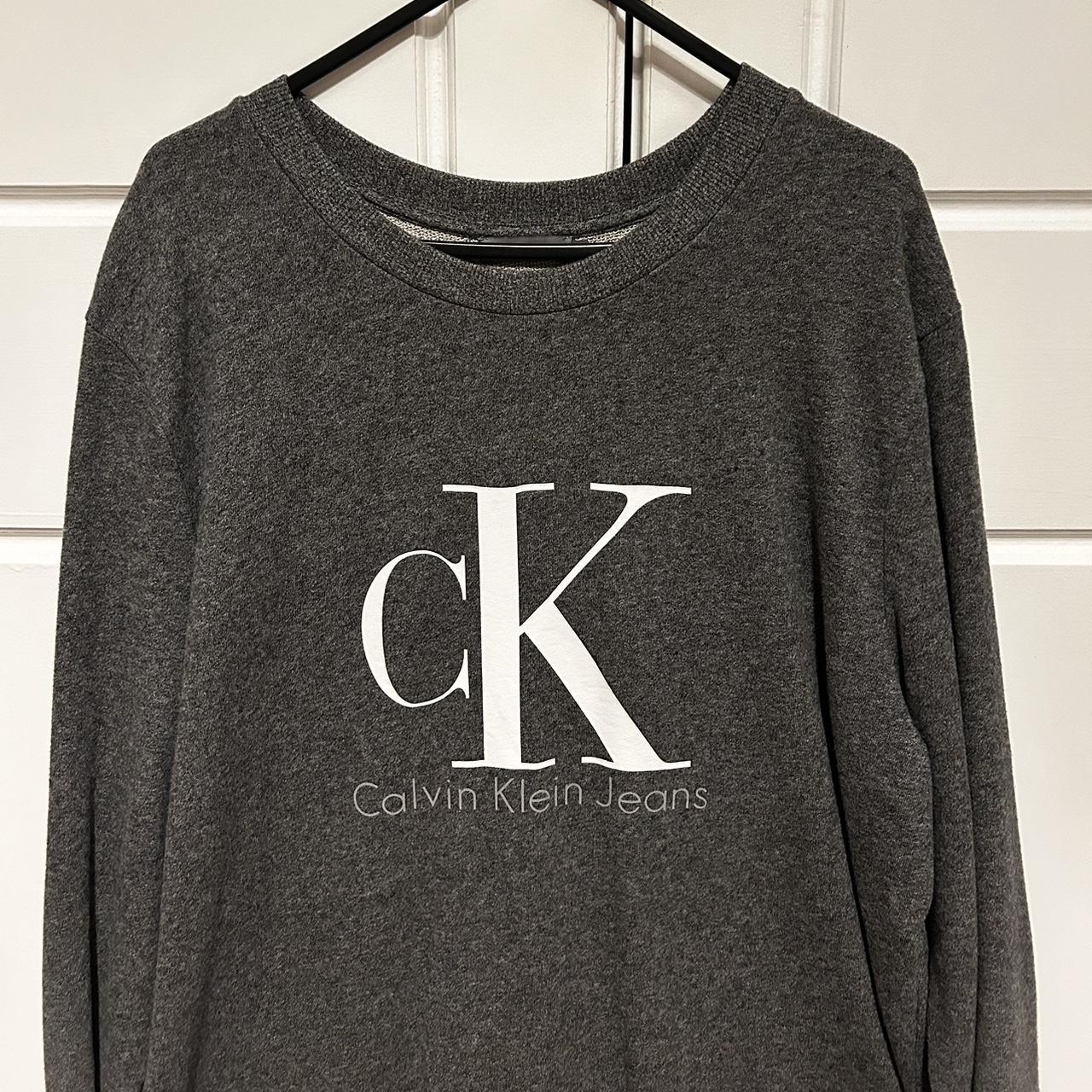 Grey calvin 2024 klein jumper