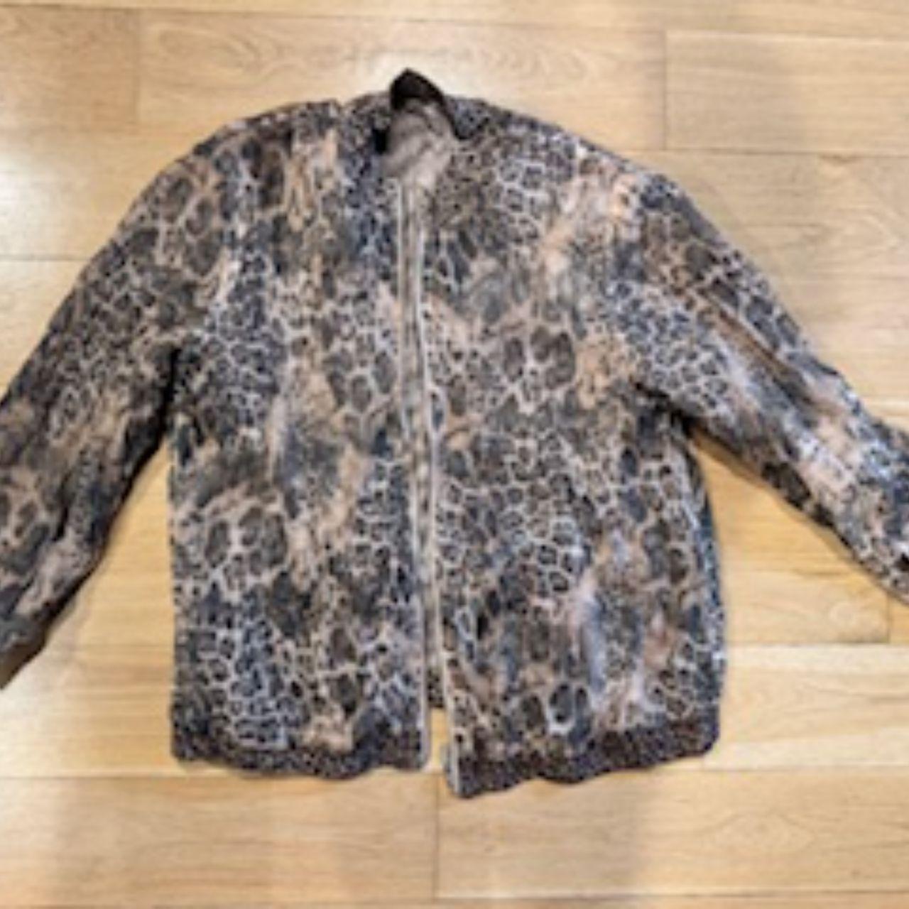 Source Unknown Women's Jacket - Multi/Brown - 4 –… - image 3